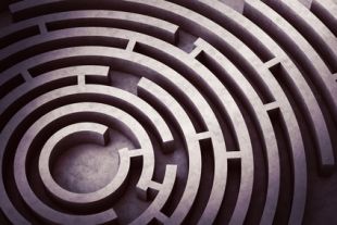 Labyrinth mit vielen Möglichkeiten